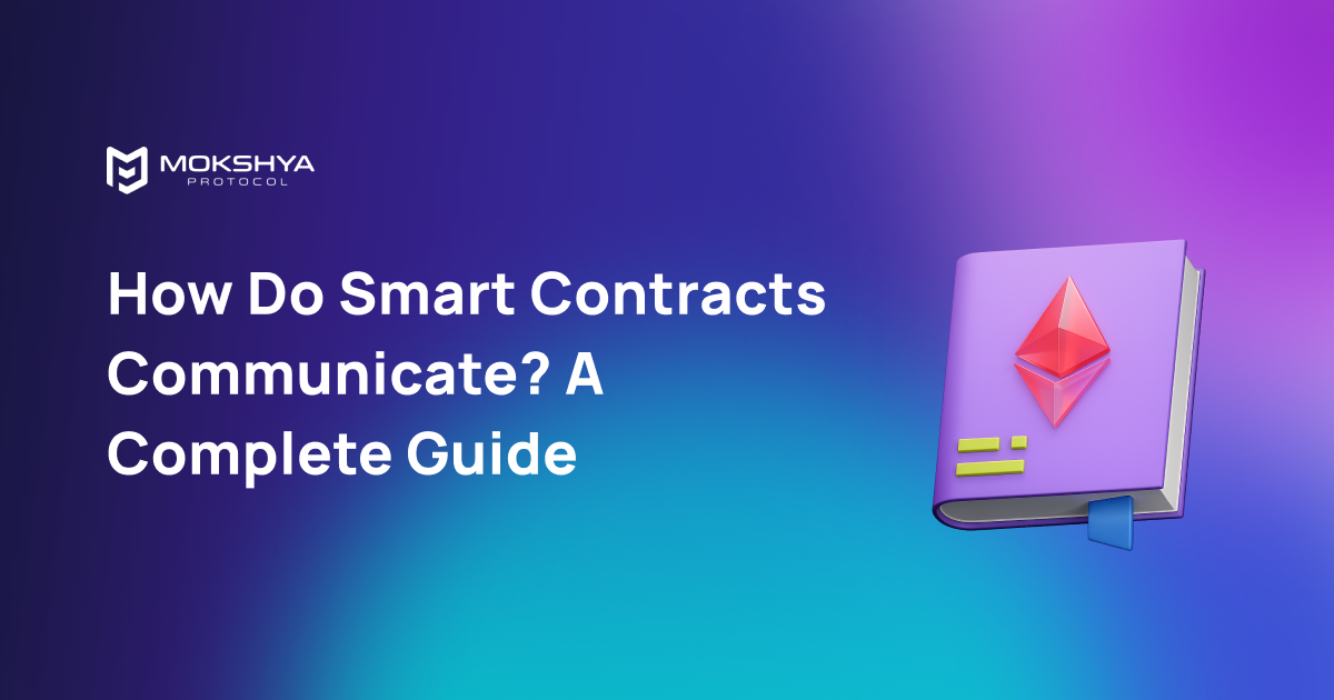 how smart contract communicates